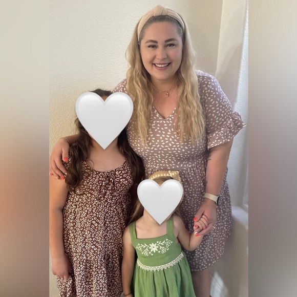 SOLD! Patterned Dress - Picture 2 of 2